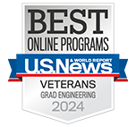 US News Best Online Graduate Engineering Program for Veterans